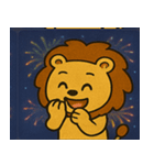 花火のライオン@SFW（個別スタンプ：26）