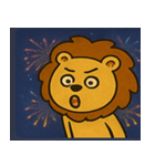 花火のライオン@SFW（個別スタンプ：29）