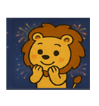 花火のライオン@SFW（個別スタンプ：30）