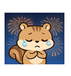 花火のリス@SFW（個別スタンプ：3）