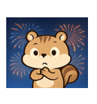 花火のリス@SFW（個別スタンプ：4）