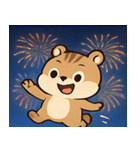 花火のリス@SFW（個別スタンプ：11）