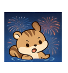 花火のリス@SFW（個別スタンプ：12）