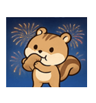 花火のリス@SFW（個別スタンプ：14）