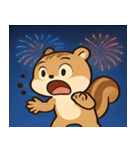 花火のリス@SFW（個別スタンプ：31）