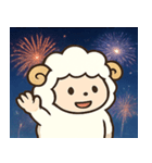 花火のひつじ@SFW（個別スタンプ：9）