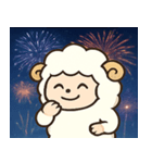 花火のひつじ@SFW（個別スタンプ：10）