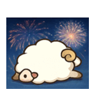 花火のひつじ@SFW（個別スタンプ：12）