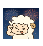 花火のひつじ@SFW（個別スタンプ：18）