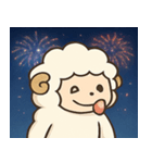 花火のひつじ@SFW（個別スタンプ：21）