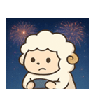花火のひつじ@SFW（個別スタンプ：24）
