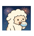 花火のひつじ@SFW（個別スタンプ：25）