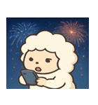 花火のひつじ@SFW（個別スタンプ：27）