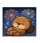 花火のビーバー@SFW（個別スタンプ：6）