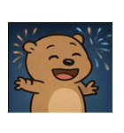 花火のビーバー@SFW（個別スタンプ：22）