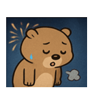 花火のビーバー@SFW（個別スタンプ：28）