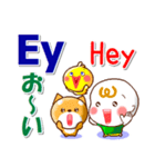 スペイン語,英語,日本語 日常の連絡と相槌（個別スタンプ：3）