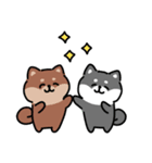 ゆる柴犬スタンプ17・サマー夏（個別スタンプ：18）