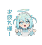 ちび天使界隈ちゃん♡推し活資金（個別スタンプ：39）