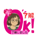 丁寧な千葉弁のかわいい挨拶スタンプ♡（個別スタンプ：6）