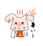 テニスがヘタなヘタッピーくん（個別スタンプ：37）