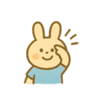 うさぎのみみと、やさしい日々 毎日使える（個別スタンプ：5）
