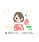 ぽやぽやガールそれな推し活スタンプ（個別スタンプ：34）