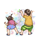 赤さんのキモチ（夏三昧）（個別スタンプ：6）