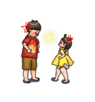 赤さんのキモチ（夏三昧）（個別スタンプ：9）