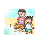 赤さんのキモチ（夏三昧）（個別スタンプ：18）