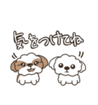 仲良しシーズー兄弟（個別スタンプ：35）