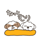 仲良しシーズー兄弟（個別スタンプ：38）
