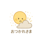 天気達の会話 日本語（個別スタンプ：3）