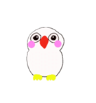 白い鳥のトーリー（個別スタンプ：1）