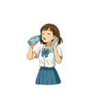 夏と彼女（個別スタンプ：3）