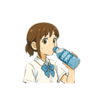 夏と彼女（個別スタンプ：7）