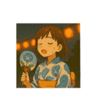 夏と彼女（個別スタンプ：13）