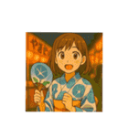 夏と彼女（個別スタンプ：14）