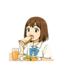 夏と彼女（個別スタンプ：17）
