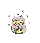 ミミズクのズック（個別スタンプ：3）