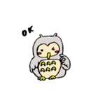 ミミズクのズック（個別スタンプ：4）