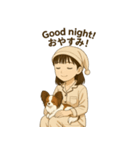 ミキと動物（個別スタンプ：2）
