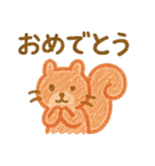 やさしく伝わるクレヨンのメッセージ 日常（個別スタンプ：30）
