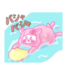 羊のようなアルパカちゃんと過ごす夏（個別スタンプ：29）