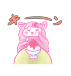 羊のようなアルパカちゃんと過ごす夏（個別スタンプ：35）