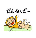 福井弁のオレンジとわんこ（夏）（個別スタンプ：28）