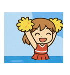海のチアガール@SFW（個別スタンプ：5）