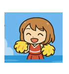 海のチアガール@SFW（個別スタンプ：6）