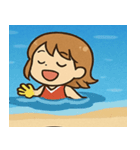 海のチアガール@SFW（個別スタンプ：12）