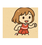 海のチアガール@SFW（個別スタンプ：13）